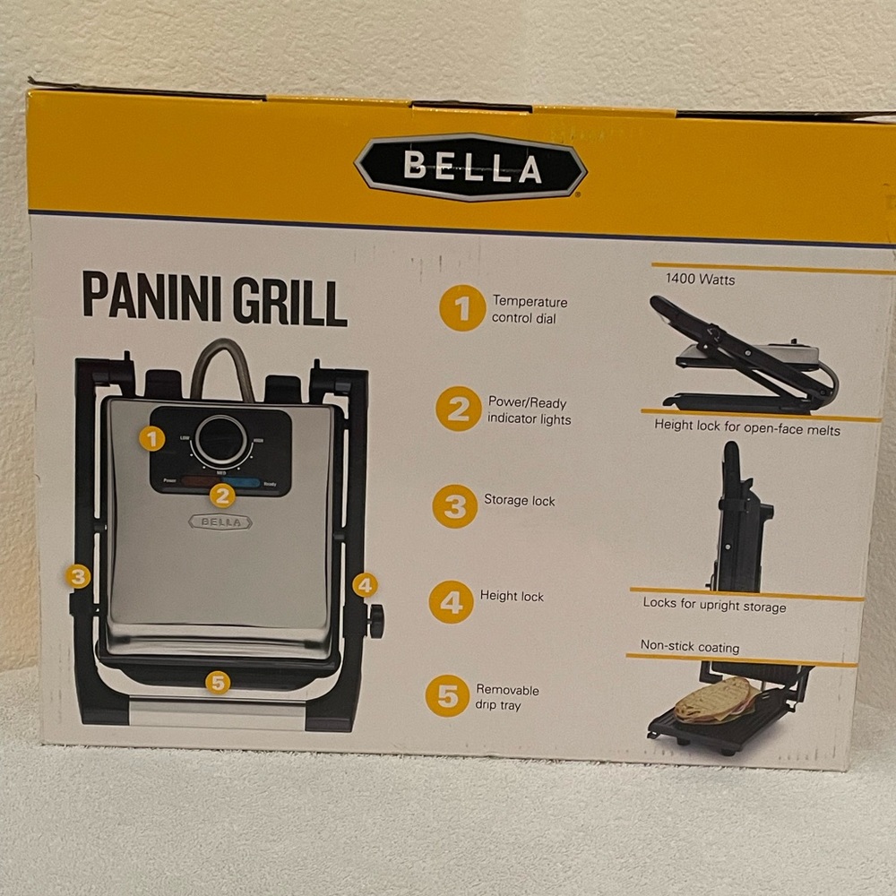 Bella Panini Grill - Picture 4 of 12